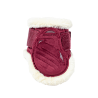 Protège-boulet jeunes chevaux Velvet mouton vegan Kentucky Bordeaux