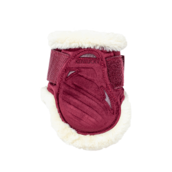 Protège-boulet jeunes chevaux Velvet mouton vegan Kentucky Bordeaux