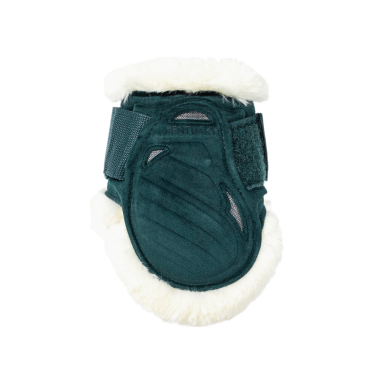 Jong paarden kogelbeschermer Velvet vegan schapenvacht Kentucky Donkergroen