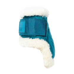 Jong paarden kogelbeschermer Velvet vegan schapenvacht Kentucky Smaragd Groen