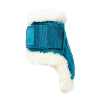 Protège-boulet jeunes chevaux Velvet mouton vegan Kentucky Emeraude Vert