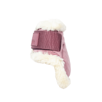 Protège-boulet jeunes chevaux Velvet mouton vegan Kentucky Vieux rose