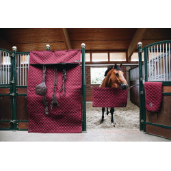 Tenture de Box Kentucky Bordeaux