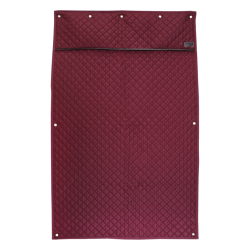 Tenture de Box Kentucky Bordeaux