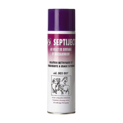Bombe antiseptique Septiject - Soin Plaies Cheval