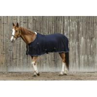 Equithème Micro mesh overhemd Marineblauw