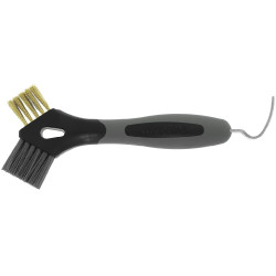Hoefkrabber borstel metaal Hippotonic 3 in 1 Hoefkrabber borstel metaal Hippotonic 3 in 1