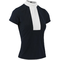 Polo Equithème Doha Manches courtes Bleu marine