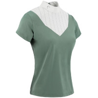 Polo Equithème Funza Manches courtes Vert sauge