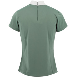 Polo Equithème Funza Manches courtes Vert sauge Polo Equithème Funza Manches courtes Vert sauge