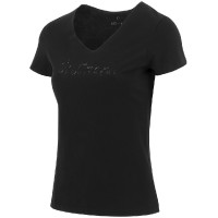 T-shirt Equithème Réhane Noir T-shirt Equithème Réhane Noir