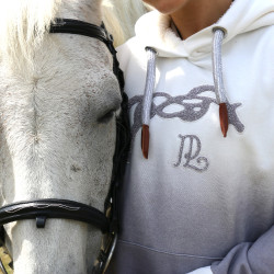 Sweat Pénélope June Tie-Dye grijs Grijs