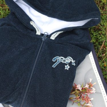 Sweat Eden door Pénélope Capu Towel Marineblauw Sweat Eden door Pénélope Capu Towel Marineblauw