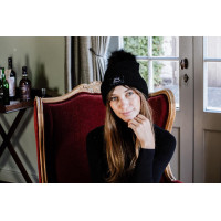 Bonnet Pompon Kentucky Zwart