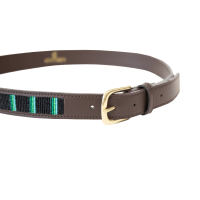 Ceinture Perles faites-main Kentucky Noir Ceinture Perles faites-main Kentucky Noir
