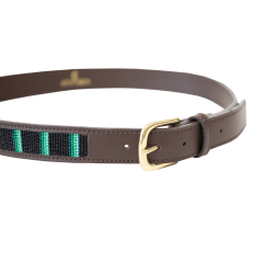 Ceinture Perles faites-main Kentucky Noir Ceinture Perles faites-main Kentucky Noir