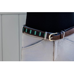 Ceinture Perles faites-main Kentucky Noir Ceinture Perles faites-main Kentucky Noir