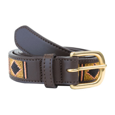 Ceinture Perles faites-main Kentucky Or