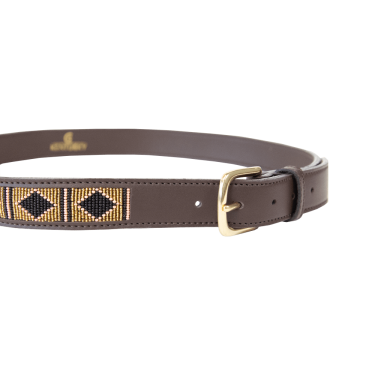 Ceinture Perles faites-main Kentucky Or Ceinture Perles faites-main Kentucky Or