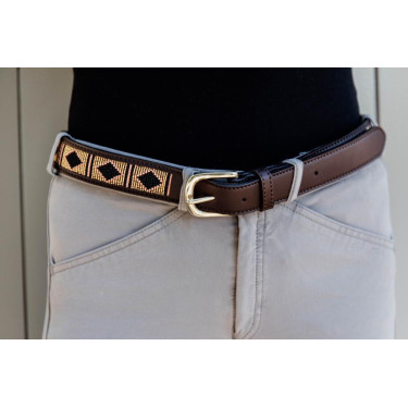 Ceinture Perles faites-main Kentucky Or Ceinture Perles faites-main Kentucky Or