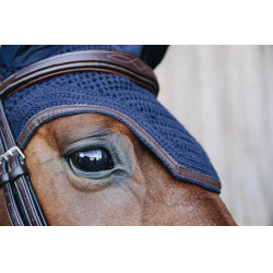 Bonnet Wellington Leather Kentucky Bleu marine