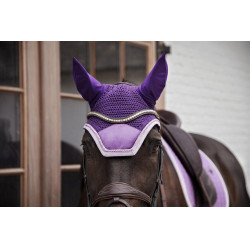 Bonnet Wellington Fluweel Contrast Kentucky Koninklijk mauve Violet