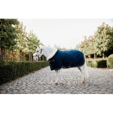 Presentatiehoes Velvet Kentucky Marine Marineblauw