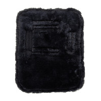 Extension de poitrail matelassé mouton vegan Kentucky Noir