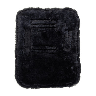 Extension de poitrail matelassé mouton vegan Kentucky Noir