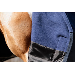 Couverture d'extérieur All Weather Quick Dry Fleece avec couvre-cou Kentucky 600D Marine Bleu marine