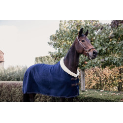 Droogdeken Show Fleece Heavy Kentucky Marine Marineblauw