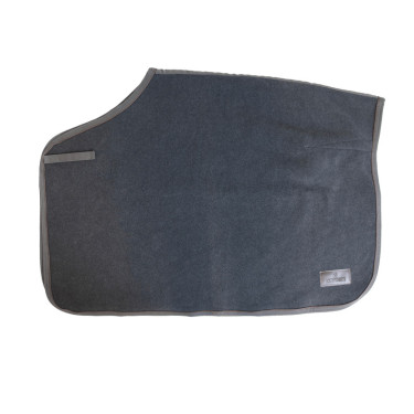 Couvre-reins Carré Heavy Fleece Kentucky Gris