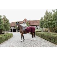 Zadeldeken Vierkant Heavy Fleece Kentucky Marine Marineblauw Zadeldeken Vierkant Heavy Fleece Kentucky Marine Marineblauw