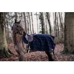 Zadeldeken Vierkant Heavy Fleece Kentucky Geruite stof Motieven