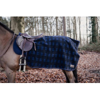 Zadeldeken Vierkant Heavy Fleece Kentucky Geruite stof Motieven