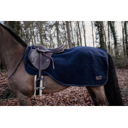 Couvre-reins Heavy Fleece Kentucky Marine Bleu marine Couvre-reins Heavy Fleece Kentucky Marine Bleu marine