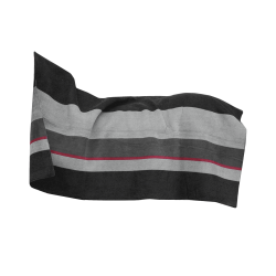 Couverture Séchante Carré Heavy Stripes Kentucky Noir Couverture Séchante Carré Heavy Stripes Kentucky Noir