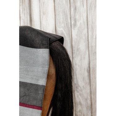 Couverture Séchante Carré Heavy Stripes Kentucky Noir Couverture Séchante Carré Heavy Stripes Kentucky Noir