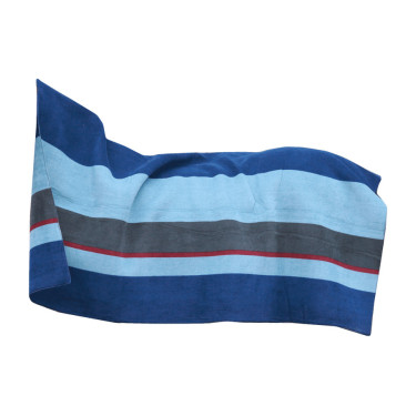 Droogdeken Ruit Heavy Stripes Kentucky Marine Marineblauw
