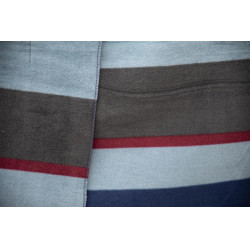 Droogdeken Ruit Heavy Stripes Kentucky Marine Marineblauw Droogdeken Ruit Heavy Stripes Kentucky Marine Marineblauw