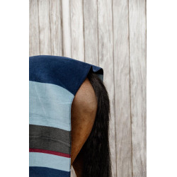 Droogdeken Ruit Heavy Stripes Kentucky Marine Marineblauw Droogdeken Ruit Heavy Stripes Kentucky Marine Marineblauw