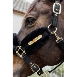 Licol Nylon mouton Soft Kentucky Noir Licol Nylon mouton Soft Kentucky Noir