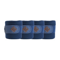Polo Bandages Polar Fleece Glitter Kentucky Marine Marineblauw