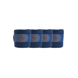 Polo Bandages Polar Fleece Glitter Kentucky Marine Marineblauw