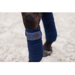 Bandes de polo Polar Fleece Glitter Kentucky Marine Bleu marine