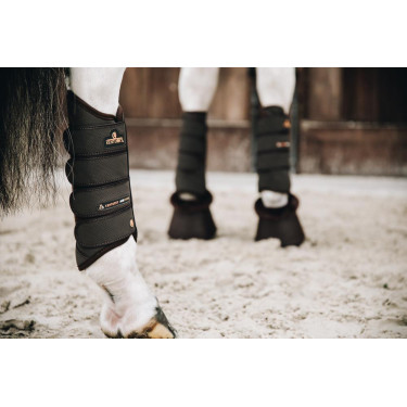 Guêtre Air Tech Eventing postérieures Kentucky Marron Guêtre Air Tech Eventing postérieures Kentucky Marron