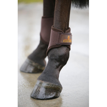 Achterste korte 3D Spacer gesloten peesbeschermers Kentucky Bruin Achterste korte 3D Spacer gesloten peesbeschermers Kentucky Bruin