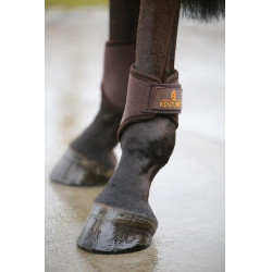 Guêtres fermées 3D Spacer postérieurs courtes Kentucky Marron