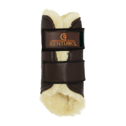 Guêtres fermées Cuir antérieures Kentucky Marron