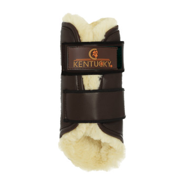 Guêtres fermées Cuir antérieures Kentucky Marron